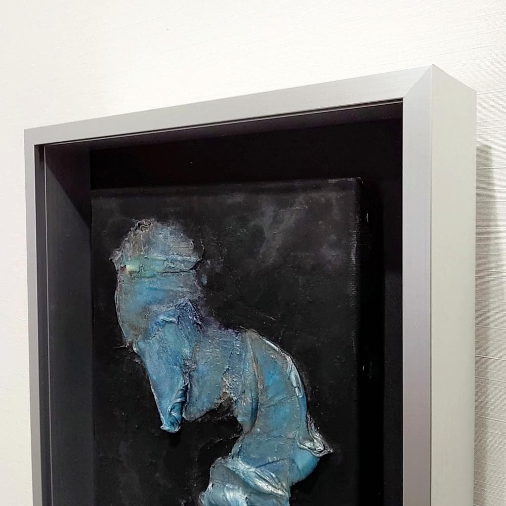 内野隆文　抽象画　M3号　絵画　キャンバス　アクリル　現代美術　額縁