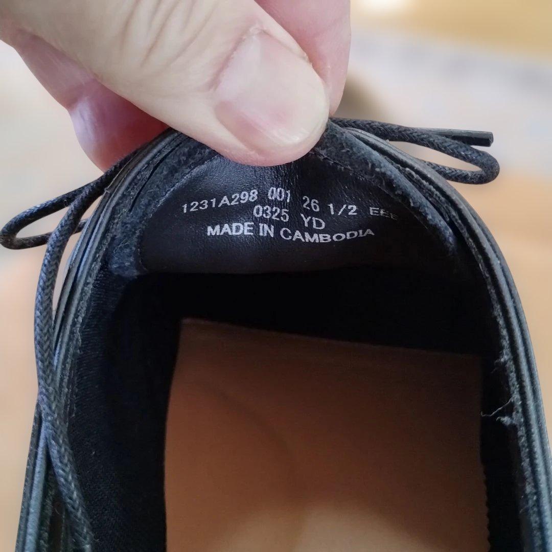 ASICS RUNWALK ビジネスシューズ ブラック