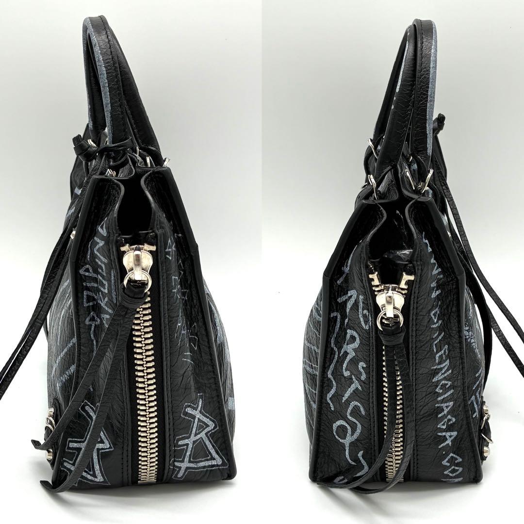 美品✨ BALENCIAGA グラフィティ ペーパー 2WAYハンドバッグ