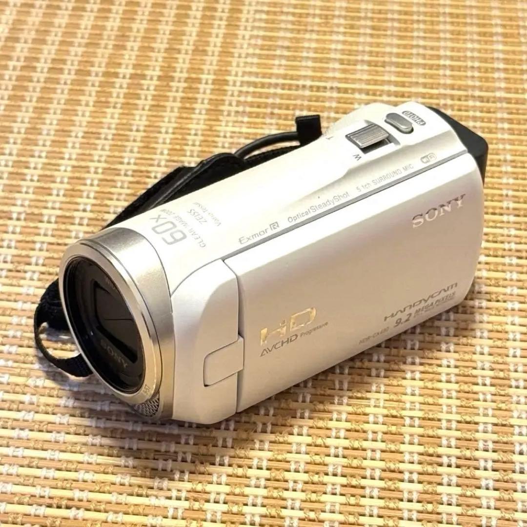 SONY　HANDYCAM　HDR-CX480　ホワイト