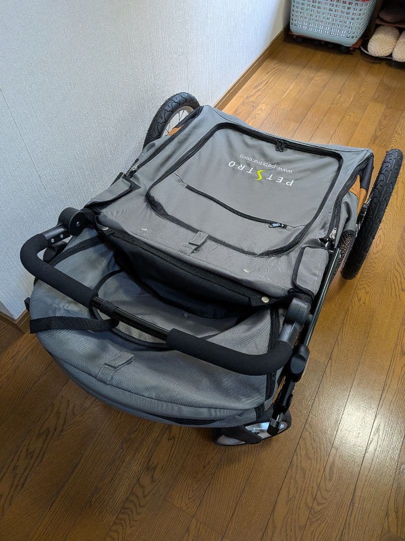 【美品】大型犬・多頭飼いカート「Silver Wing」4輪バギー