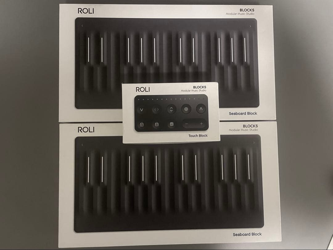 ROLI 【Seaboard BLOCK】×2 【Touch Block】×1