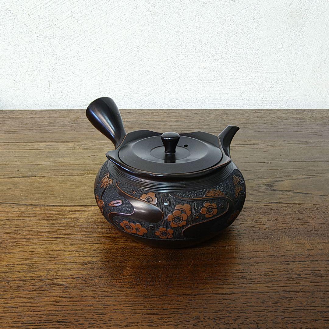 常滑焼【梅原玉堂】急須 茶注