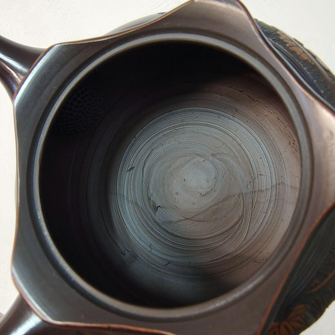 常滑焼【梅原玉堂】急須 茶注