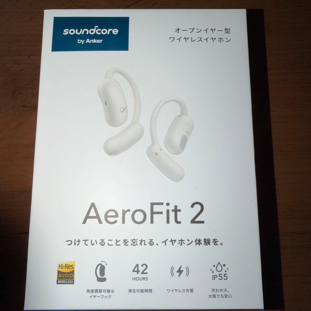 Anker Soundcore AeroFit 2 パールホワイト