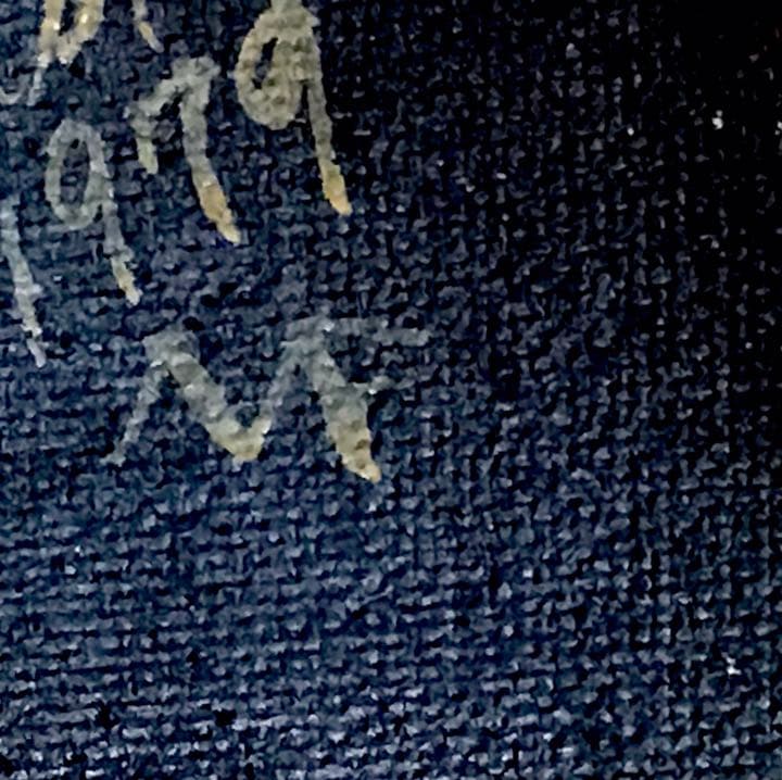 グラッシ技法(中世ルネサンス絵画様式)による油彩画  1979年　大幅値下げ