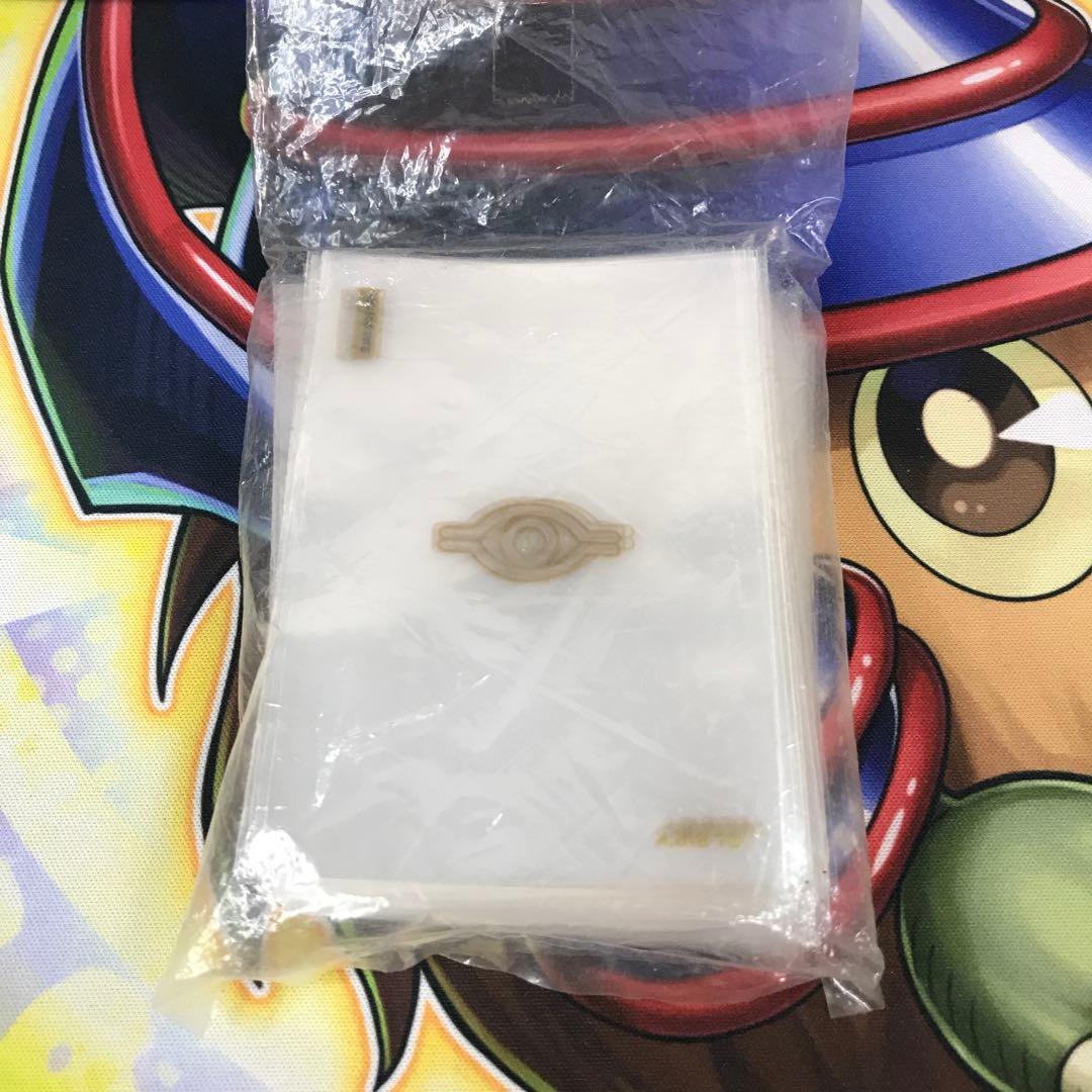 s97 遊戯王 スリーブ 100枚 ウジャト眼 透明スリーブ 希少 絶版 非売品