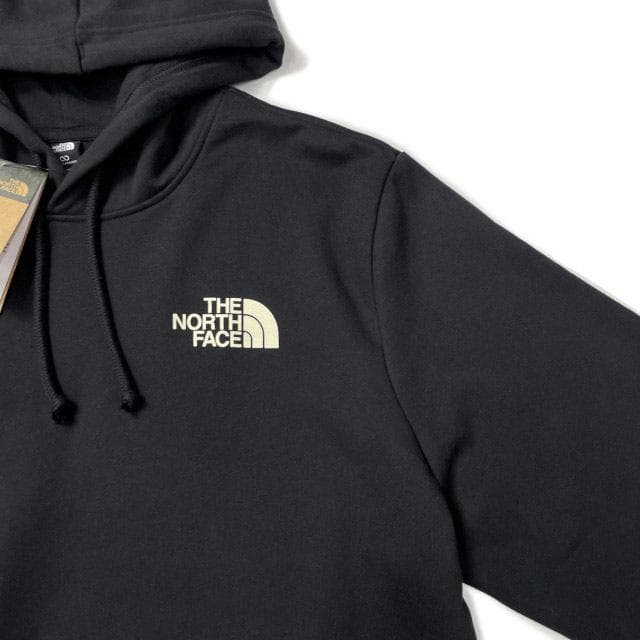 ノースフェイス パーカー US限定 グラフィック(XXL)黒 181130