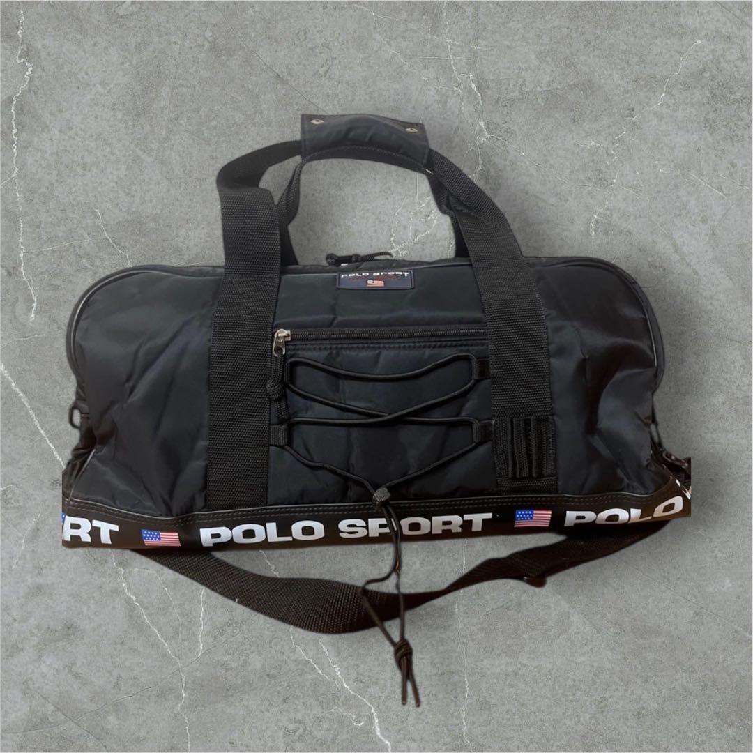 90s polo sport ポロスポーツ ボストンバッグ 美品 ポロスポ