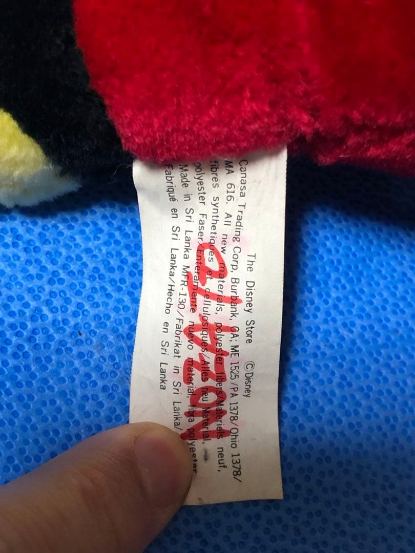 CANASA社 スリランカ製　レトロ　レア　昭和　ミッキー＆ミニー