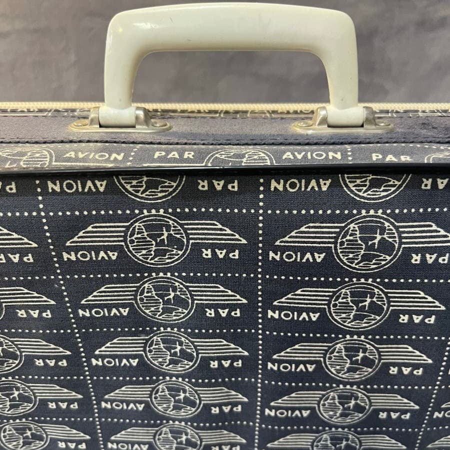 60年代　ヴィンテージ　エアラインバッグ　「AIR FRANCE」