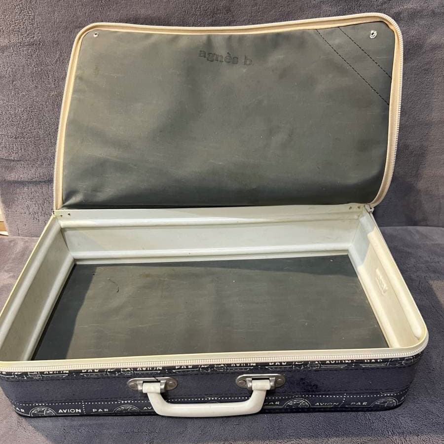 60年代　ヴィンテージ　エアラインバッグ　「AIR FRANCE」