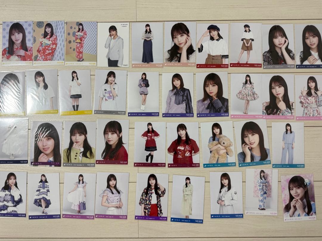 乃木坂生写真バラ売り　遠藤さくら　与田祐希　山下美月