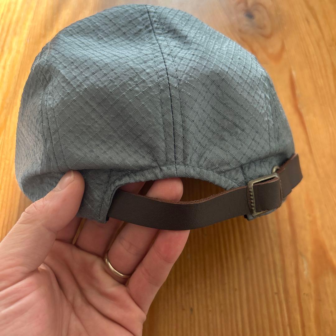 beamsplus ロングビル　グレー 5パネルキャップ