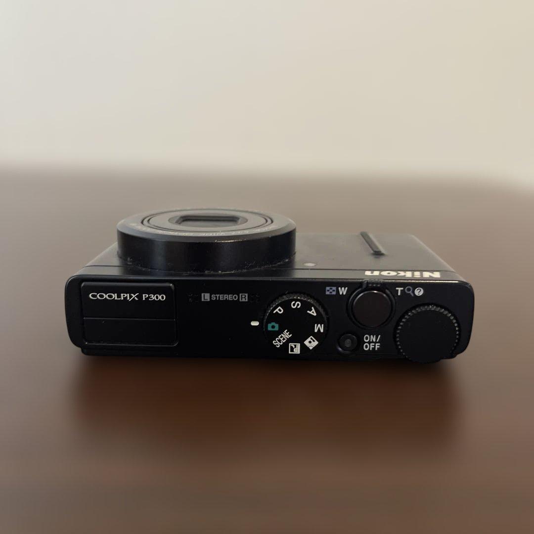4872 Nikon ニコン COOLPIX P300 ブラック デジカメ