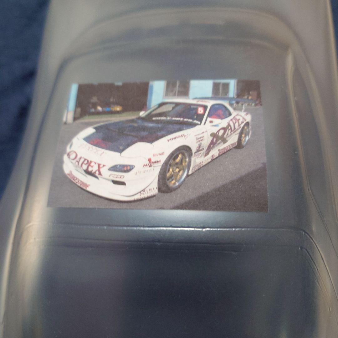 ラジコンドリフト　ＦＤ３Ｓ RCカー ボディ 透明 ステッカー付き