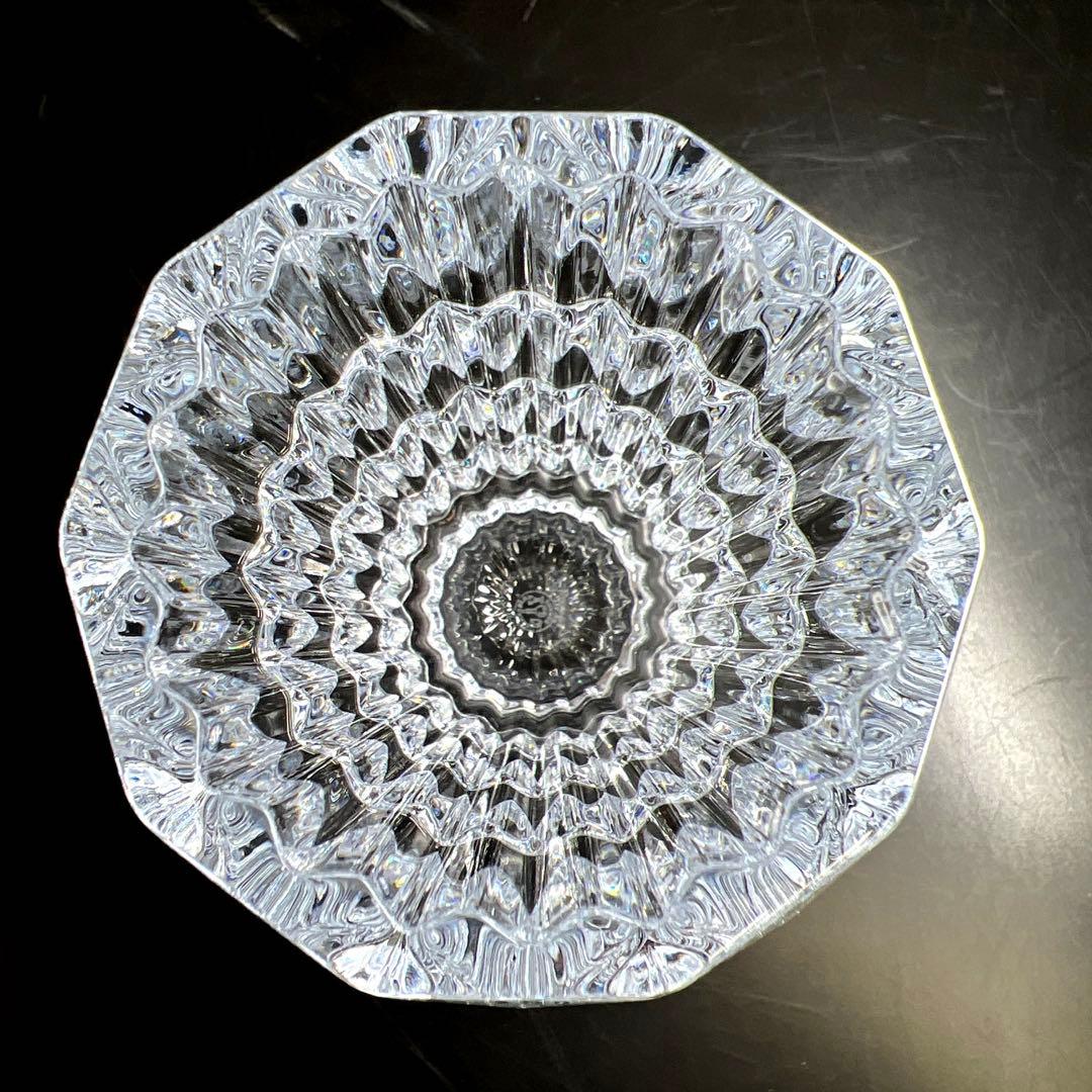 バカラ　ルクソール　フラワーベース　共箱　高15㎝　東Y7-1119☆1Fトヒト