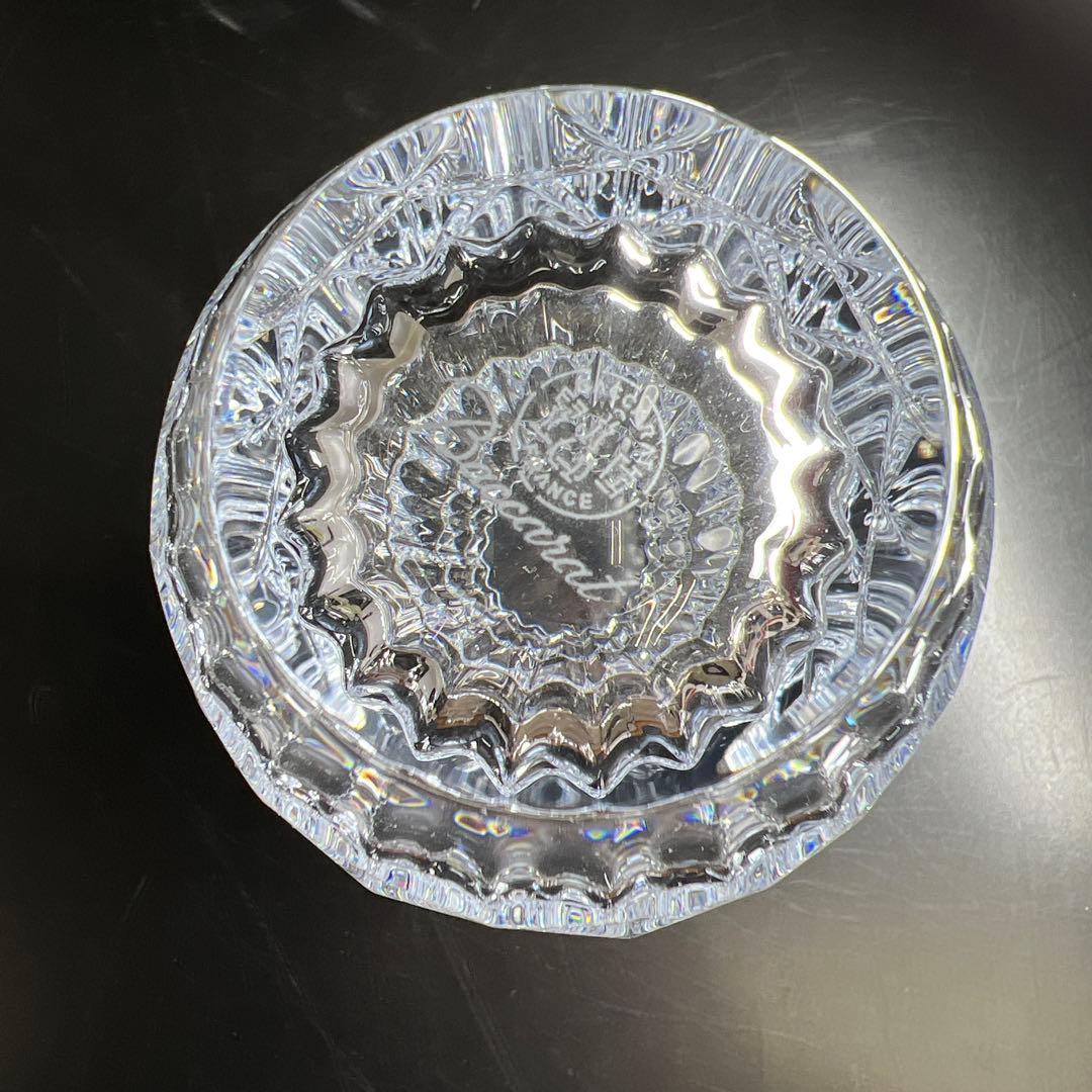 バカラ　ルクソール　フラワーベース　共箱　高15㎝　東Y7-1119☆1Fトヒト