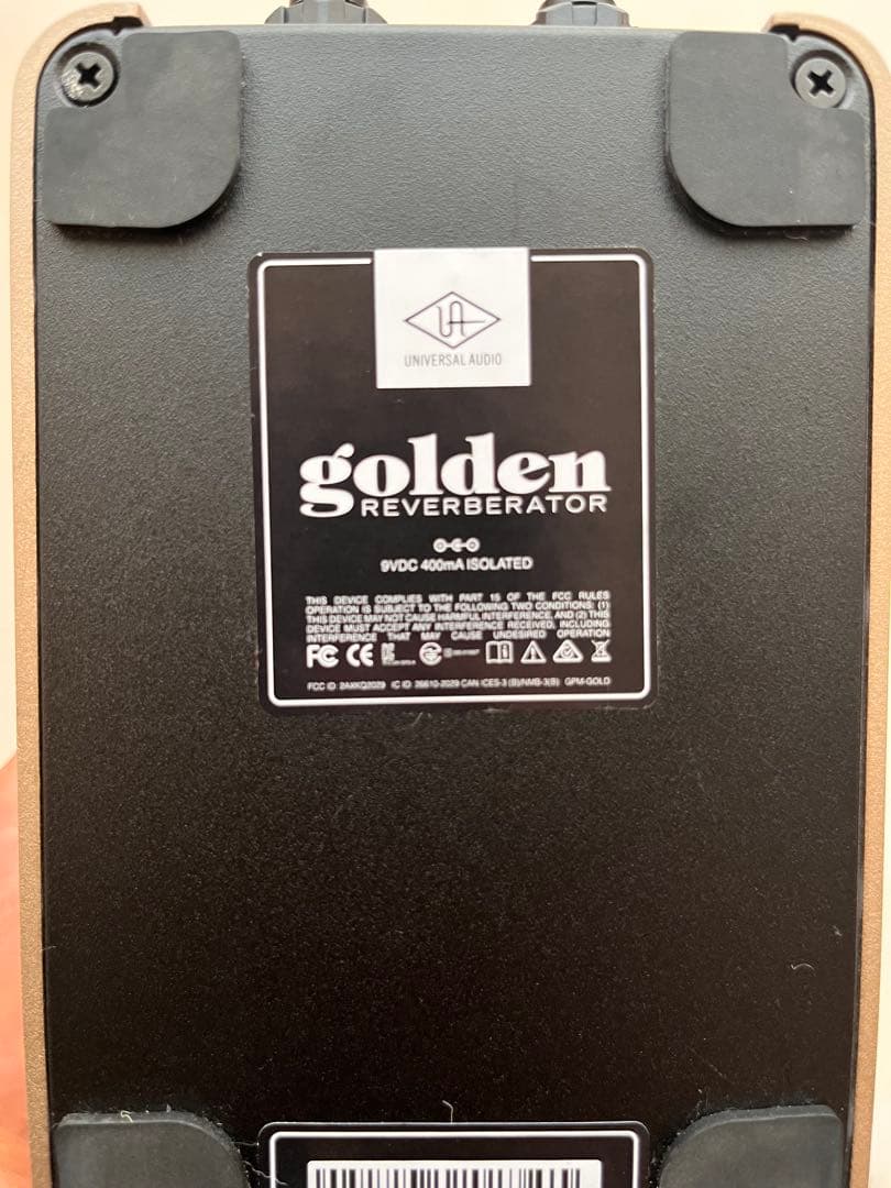 【即日発送】golden REVERBERATOR ギターエフェクター