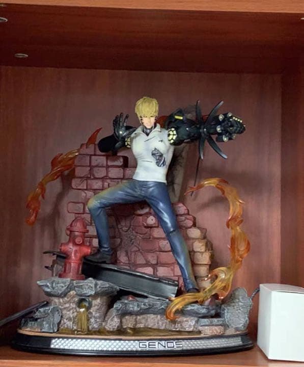 ワンパンマン 鬼サイボーグ ガレージキット ガレキ スタチュー ③