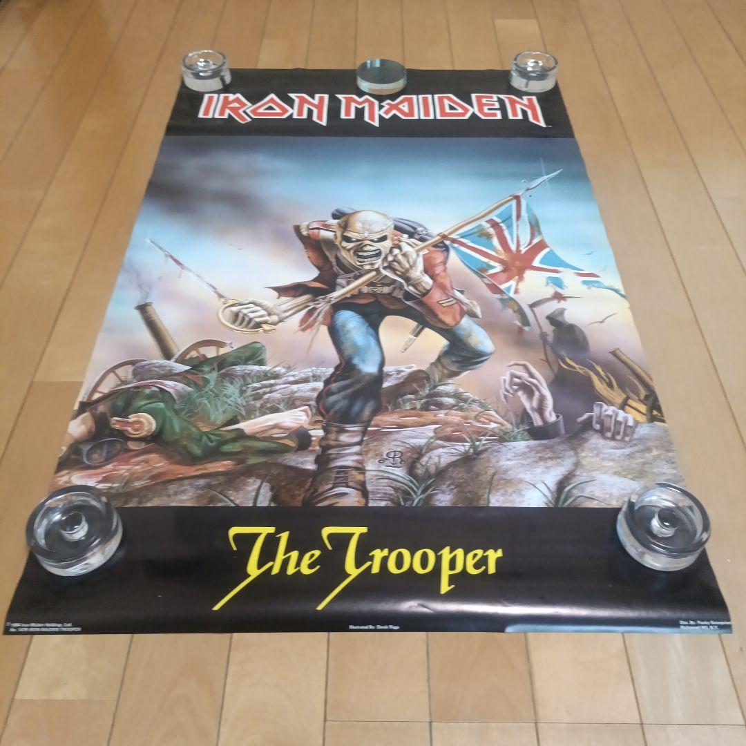 IRON MAIDEN ポスター The Trooper 1984年