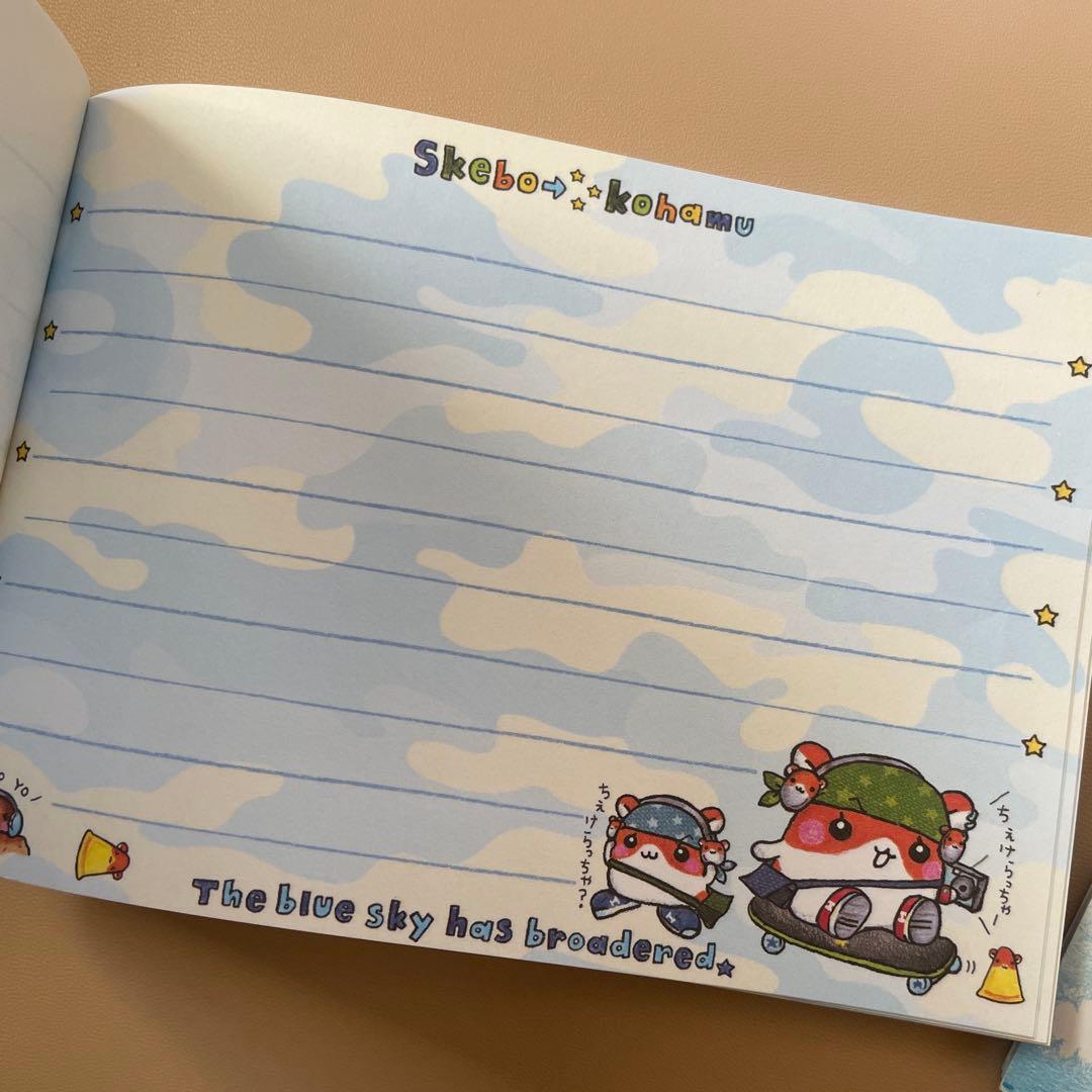 平成レトロ　クーリア　スケボーこはむ　メモ　ミニメモ