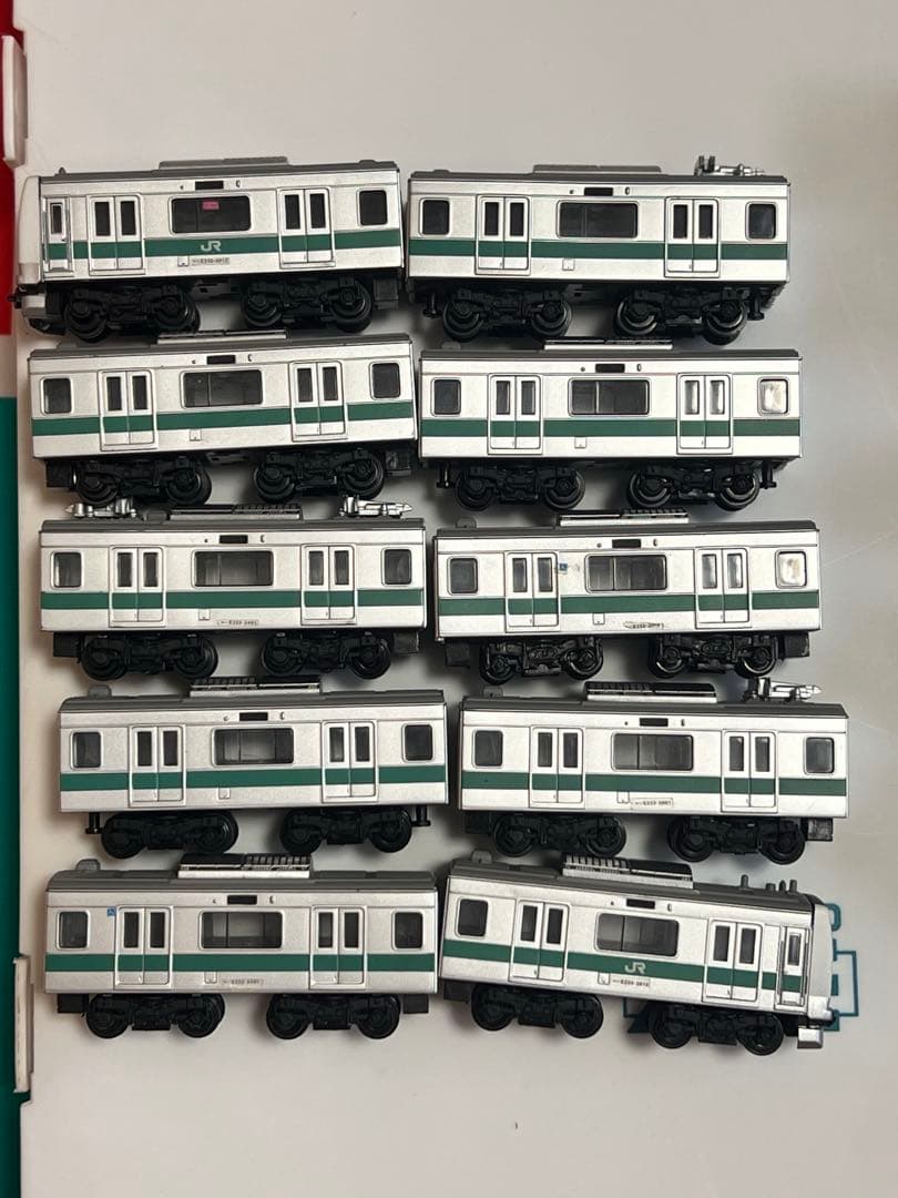 Bトレインショーティー　常磐緩行線E233系2000番台 10両セット