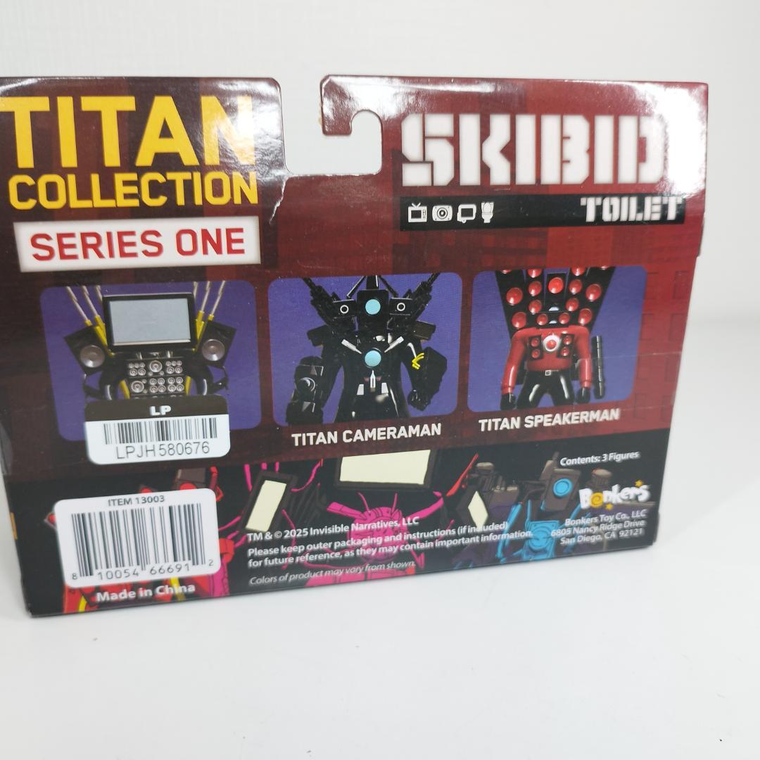 スキビディトイレ フィギュア タイタンコレクション 海外 新品 公式ラ I1IB