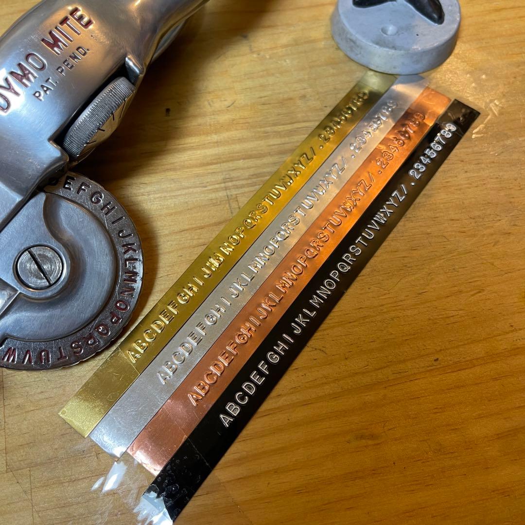 ■製品保証■【美品・機関良好】ダイモ DYMO M-2 アルミ無垢 173-7