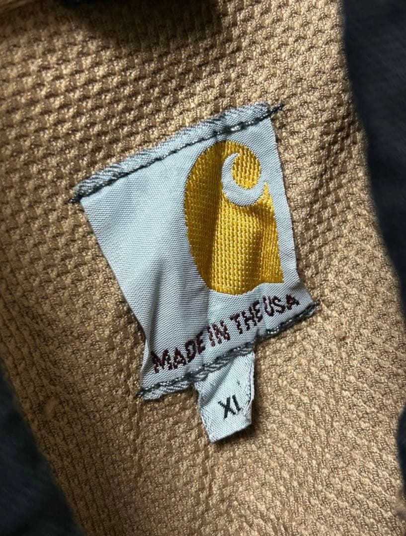USA製 Carhartt アクティブジャケット 裏地メッシュ XL