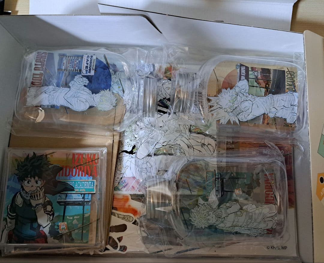 ブラッククローバー　呪術廻戦　ヒロアカ　ハイキュー!!　アクリルプラーク