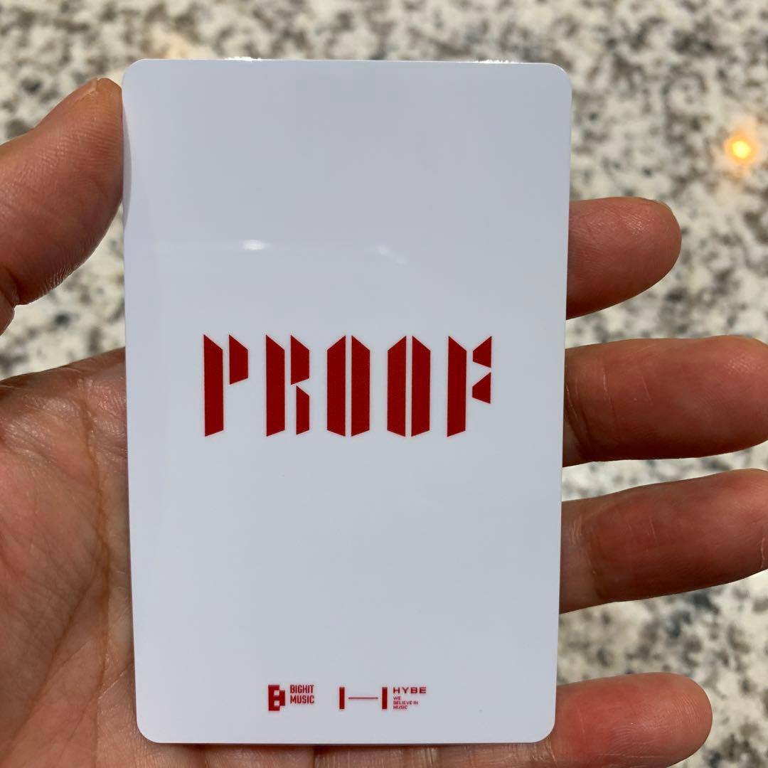 BTS Proof Collector's Edition トレカ V