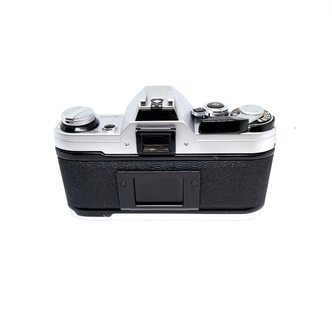 【極上品】 CANON AE-1 シルバー フィルムカメラ　ストラップ付 完動品