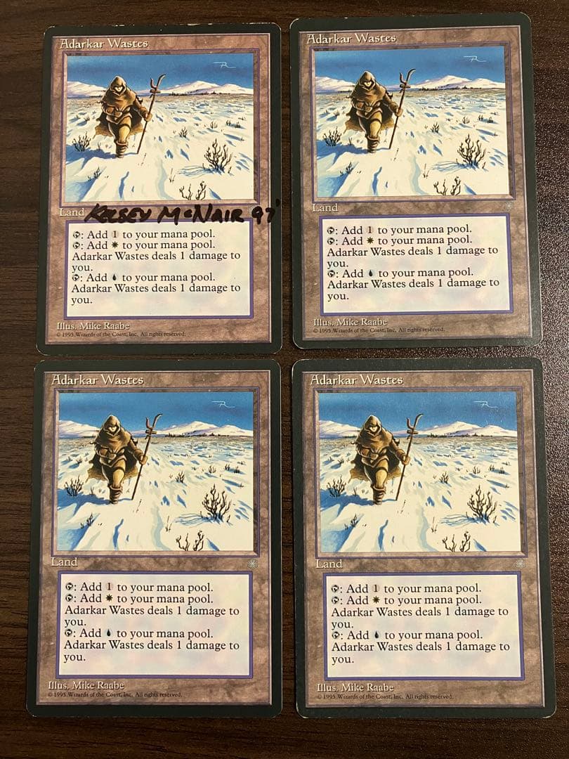 な*る様 Adarkar Wastes アダーカー荒原 アイスエイジ版 4枚セッ