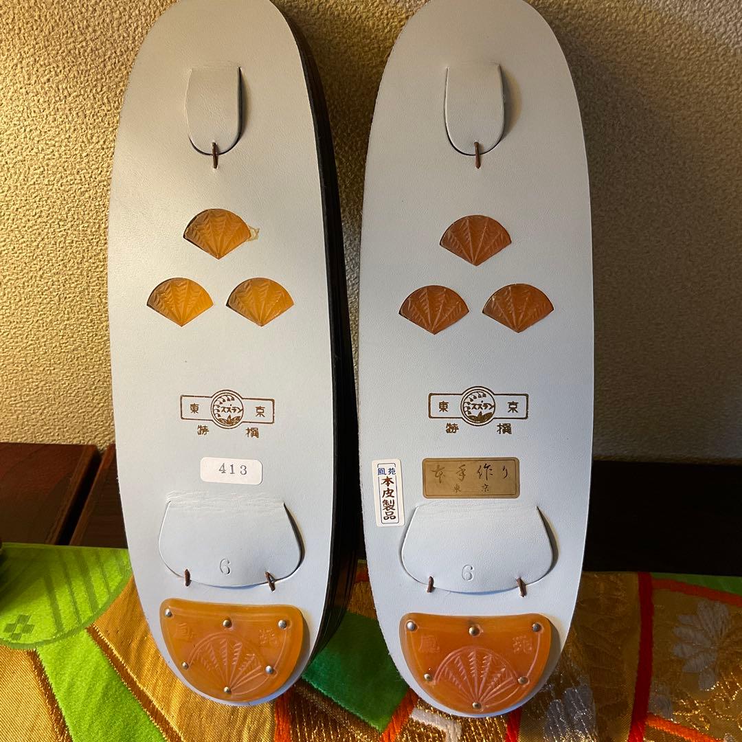 最高級　鳳苑のエナメル仕上げ　臙脂色が上品で美しい　草履バッグセット