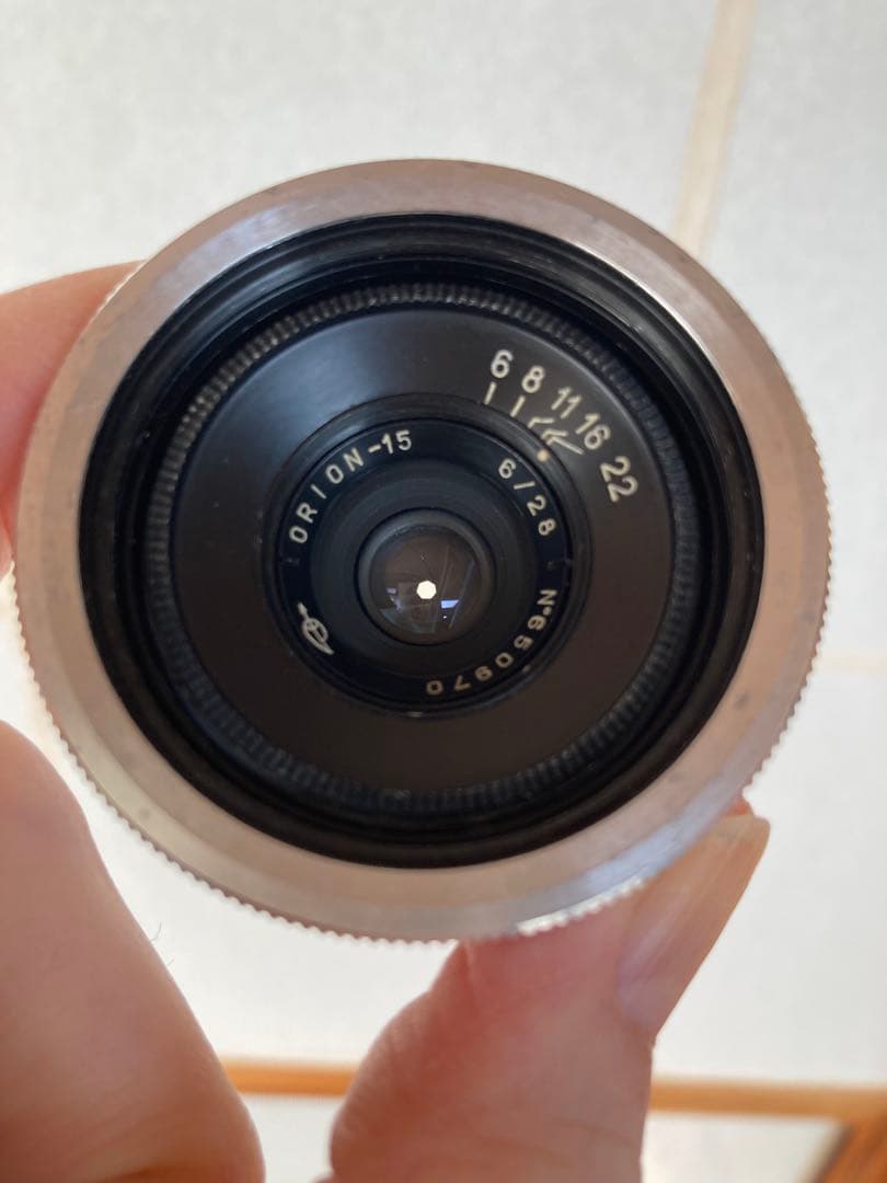 伝説のロシアン広角Orion-15 28mm f6 ライカ l39マウント
