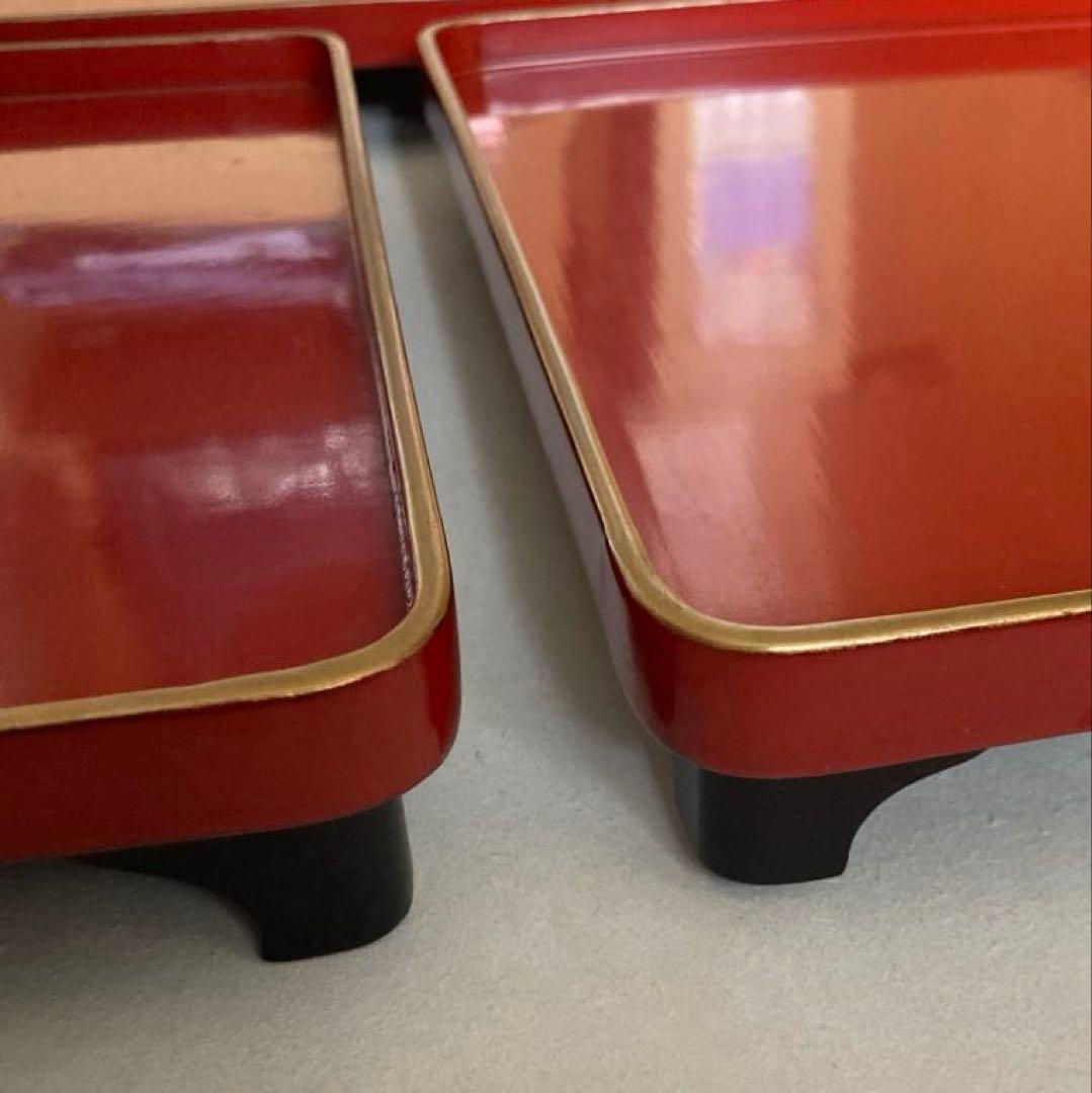 漆器 膳 6枚 明治 骨董品 江戸時代 天保