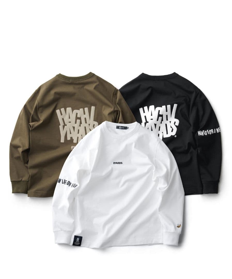 美品　8YARDS ブラック 長袖トレーナーS 未使用に近い　完売品