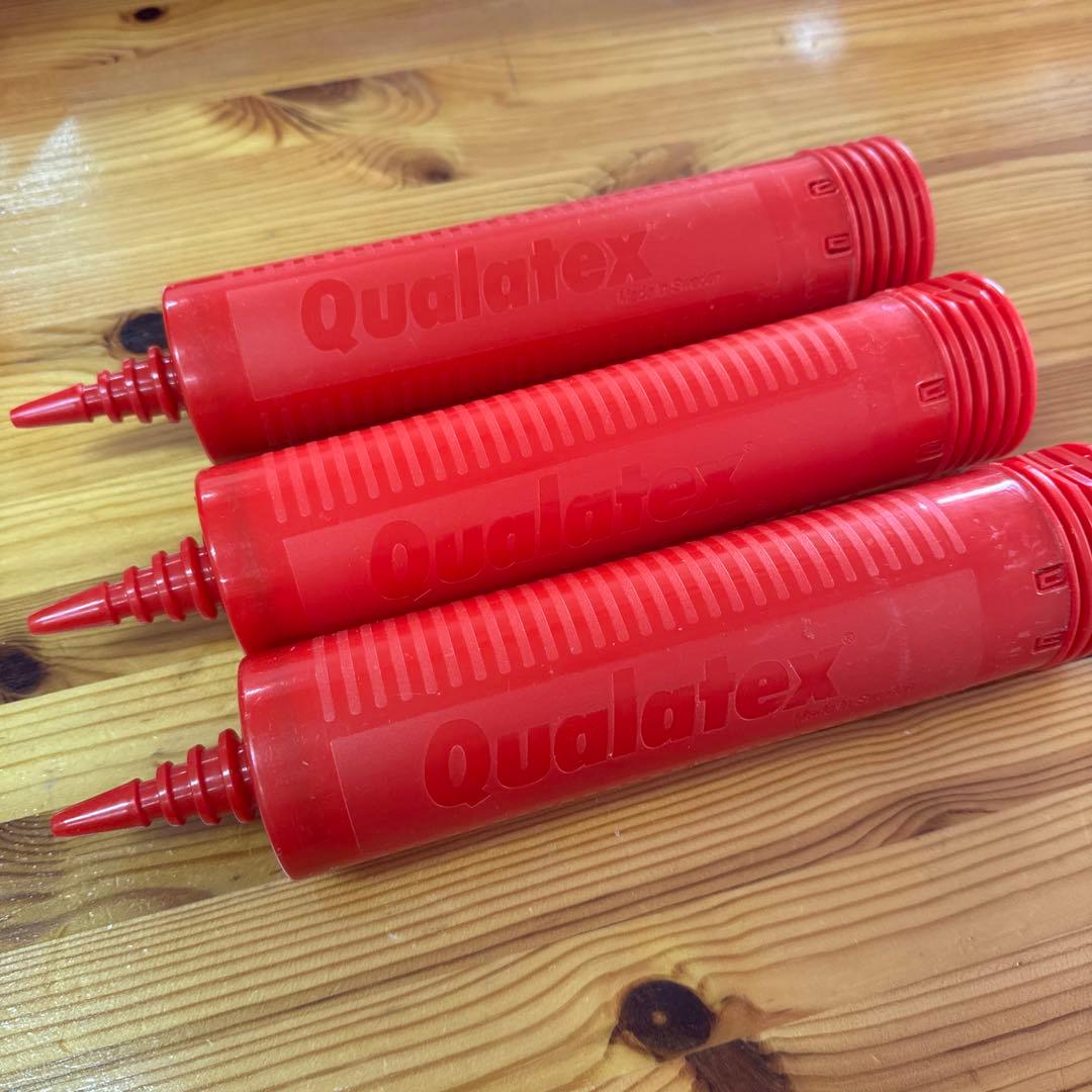 クオラテックス　レッドポンプ3本セット　中古3