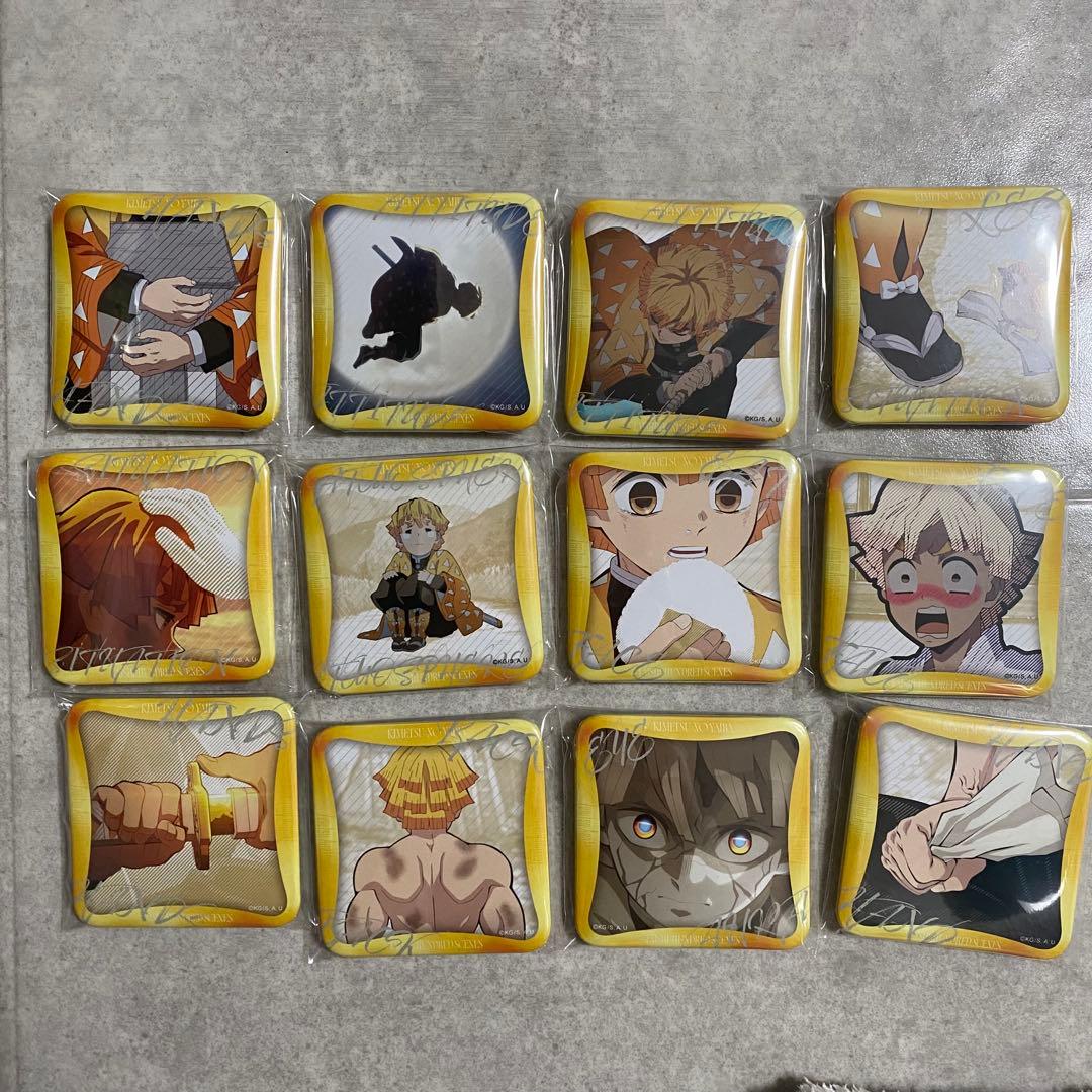 鬼滅の刃 マニアック缶バッジ 我妻善逸 セット