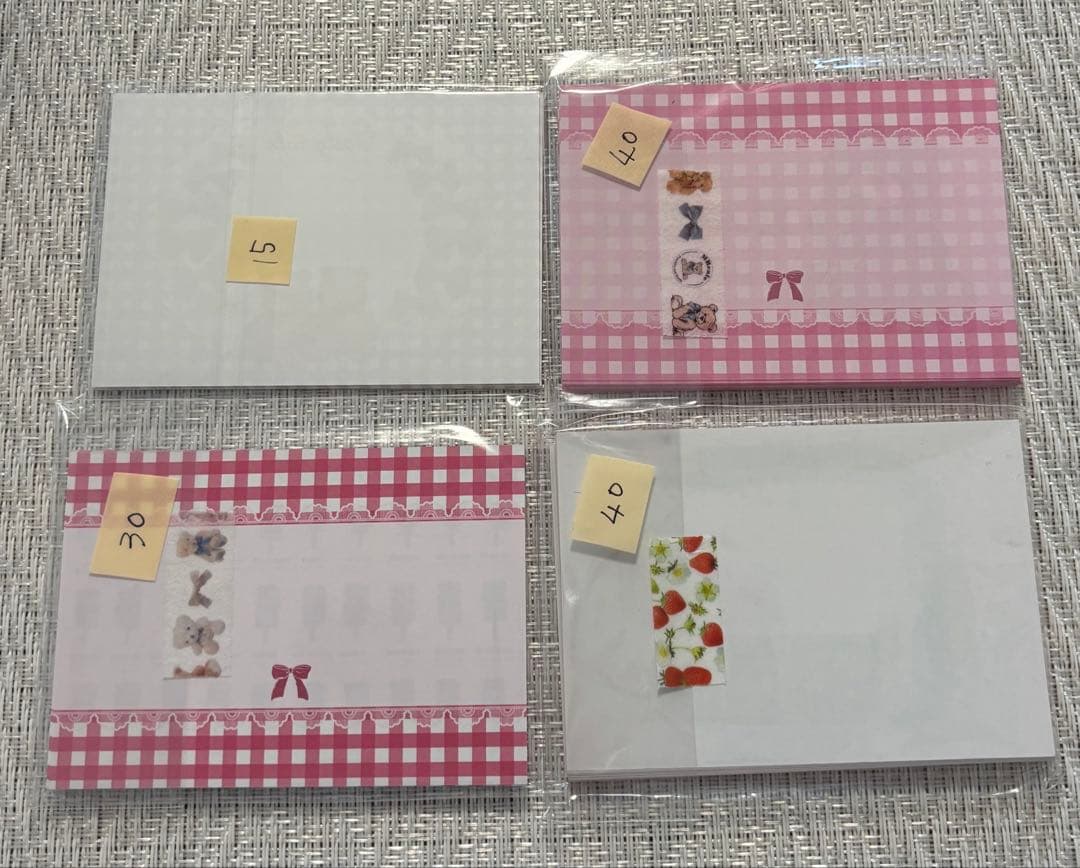 紙ものまとめ売り　ARomantic様　くまちゃんセット♡