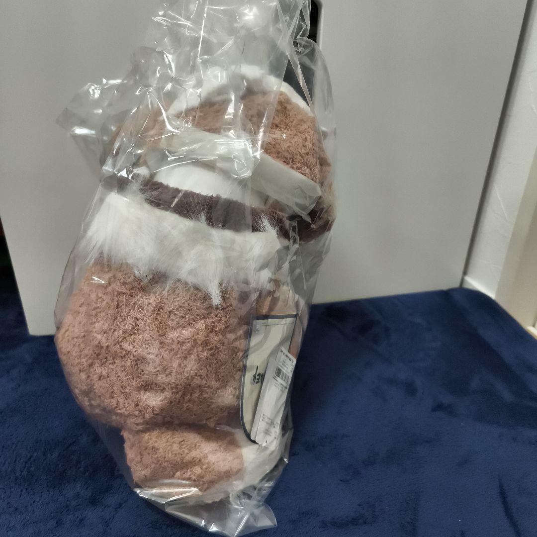 新品　ジェラートピケ　ピーター・パン　ナナ　ポケット付きクッション