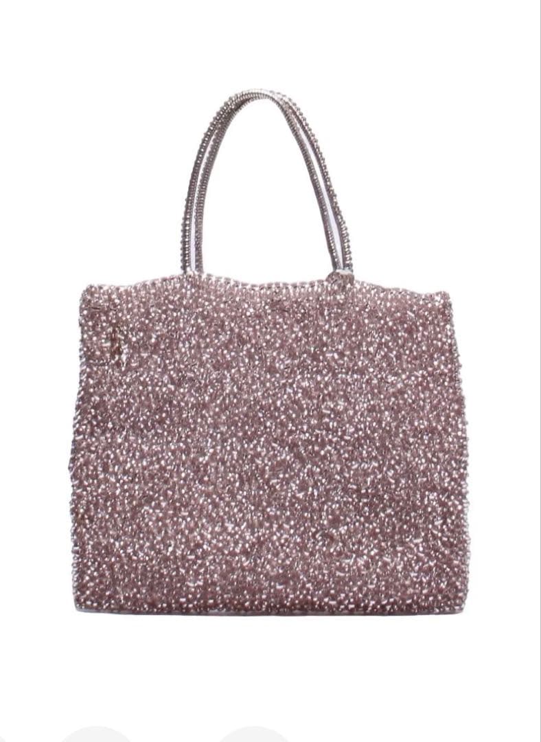 たにこさん専用アンテプリマ、ワイヤーバッグ ANTEPRIMA シルバーピンク