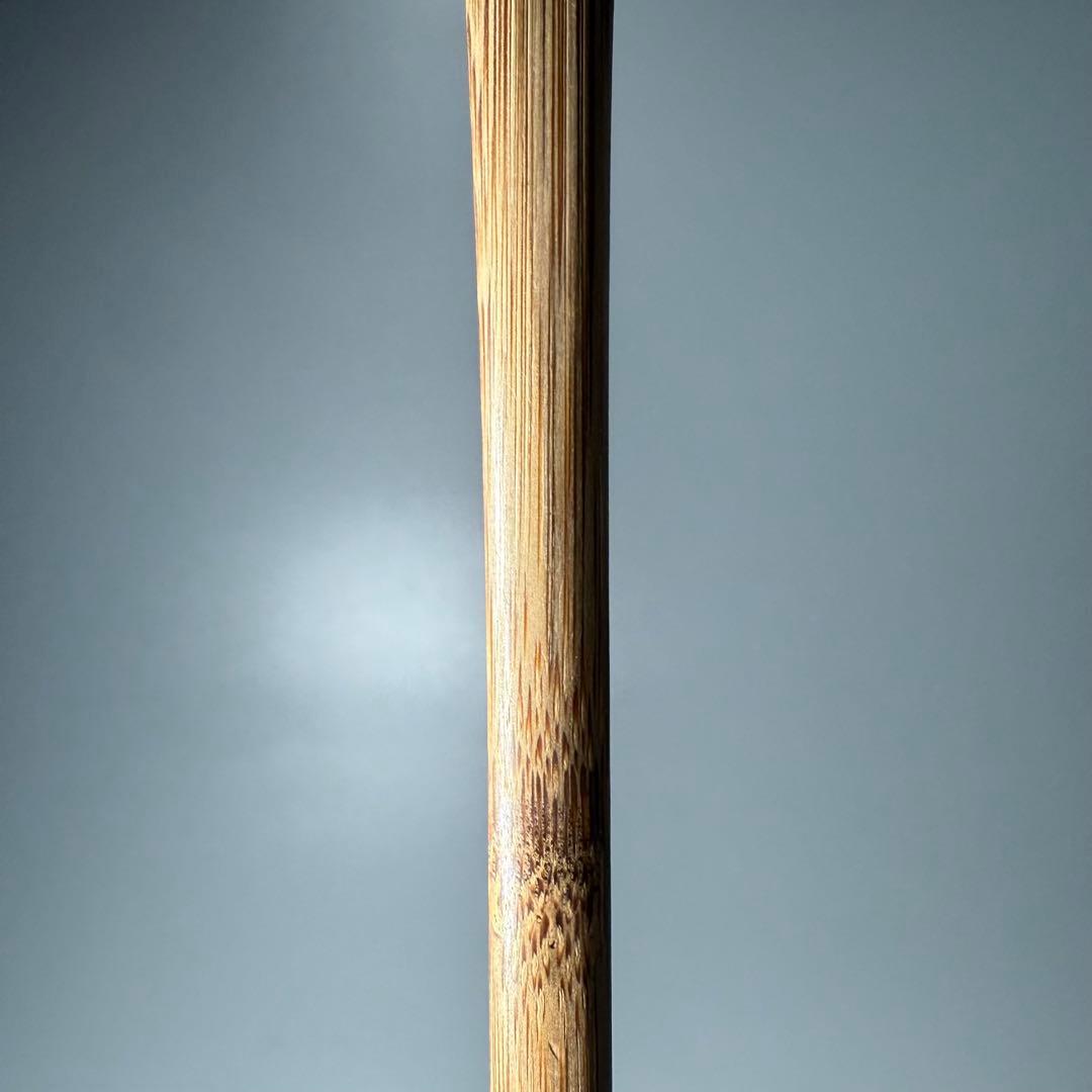 茶道具　茶杓　宗陵作　銘あり　大徳寺塔頭　藤井誠堂作　おまけ一位細工付