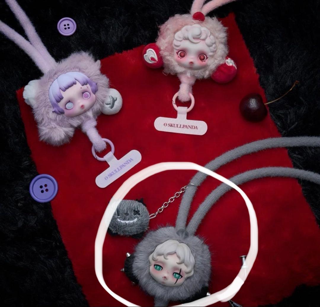 N*】様 正規YouFound Me! スマホストラップ SKULLPANDAシ