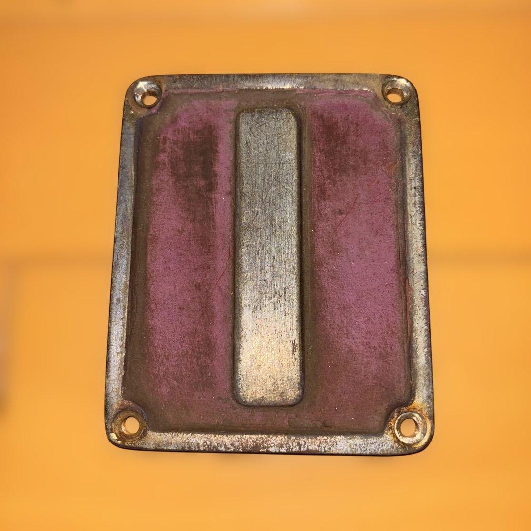 鉄道　製造銘板　三菱電機　三菱重工プレート　ED7539②