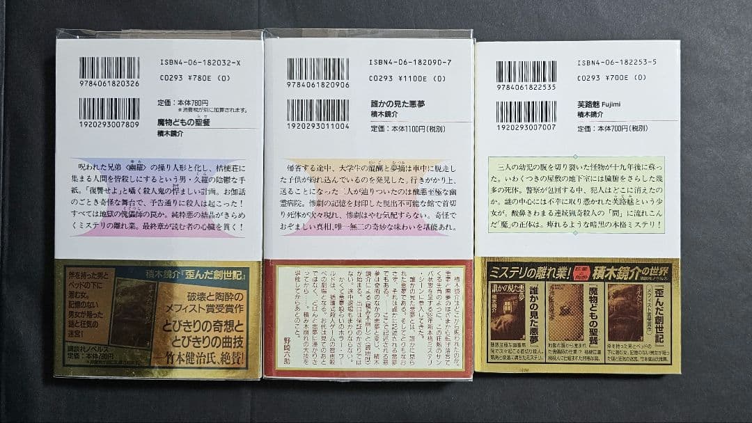 積木鏡介 芙路魅 誰かの見た悪夢 講談社ノベルス