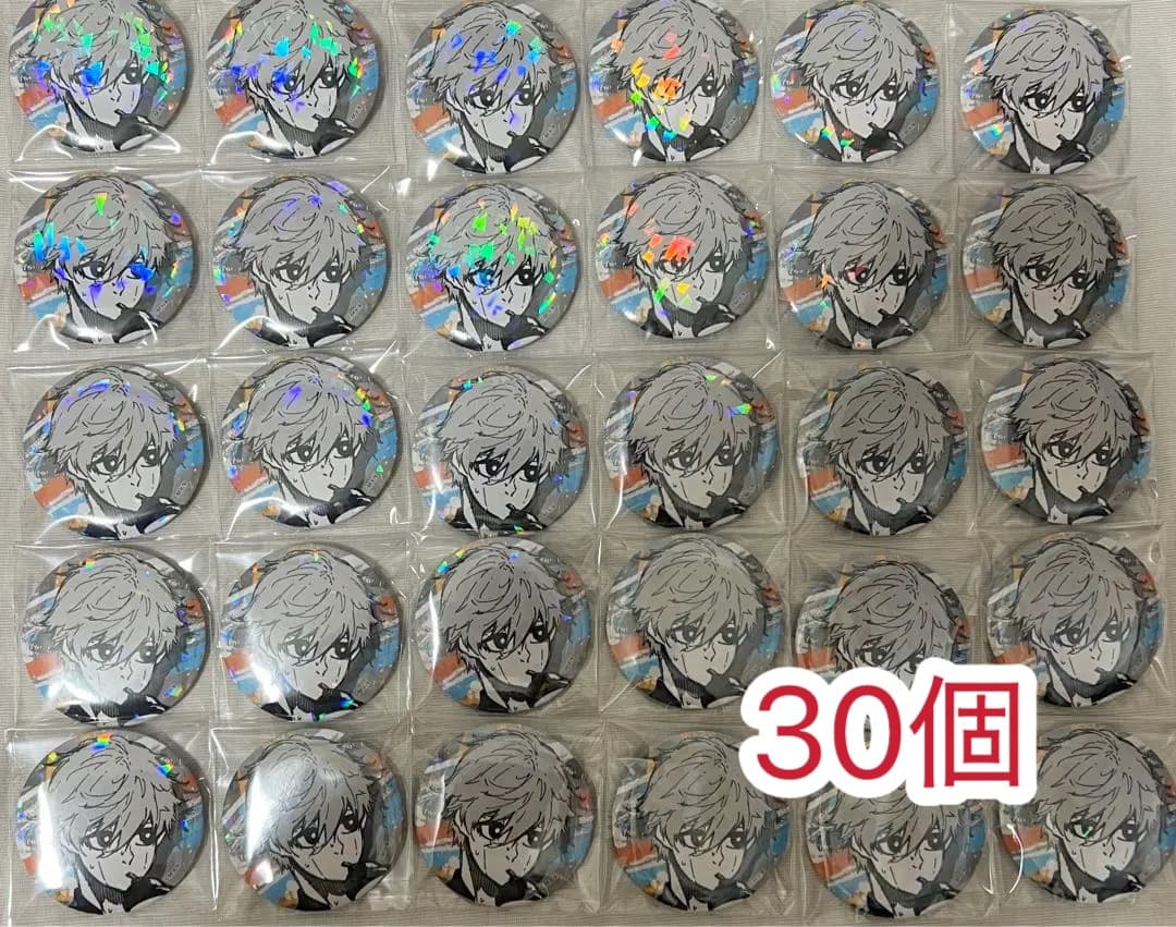 ブルーロック 凪誠士郎30点　ホログラム缶バッジ マズル