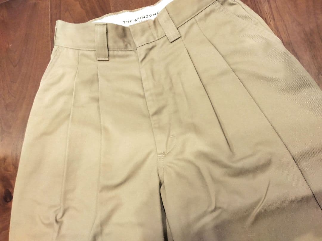 THE SHINZONE TOMBOY PANTS ベージュ 36