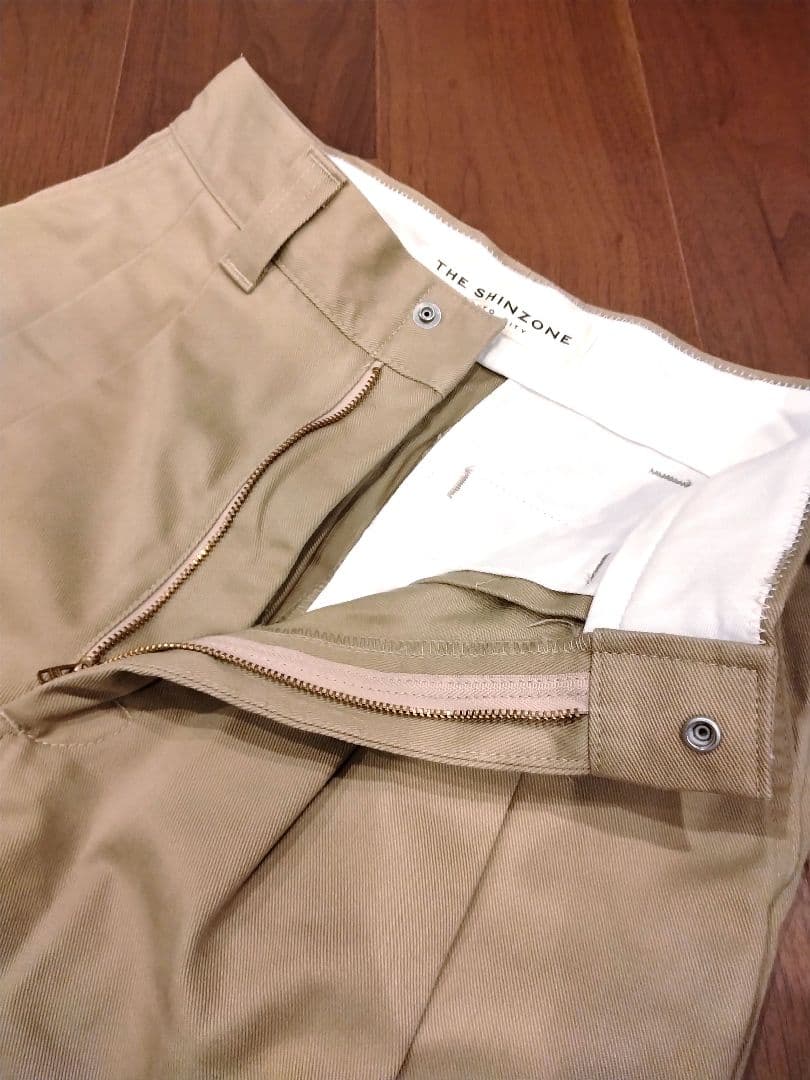 THE SHINZONE TOMBOY PANTS ベージュ 36